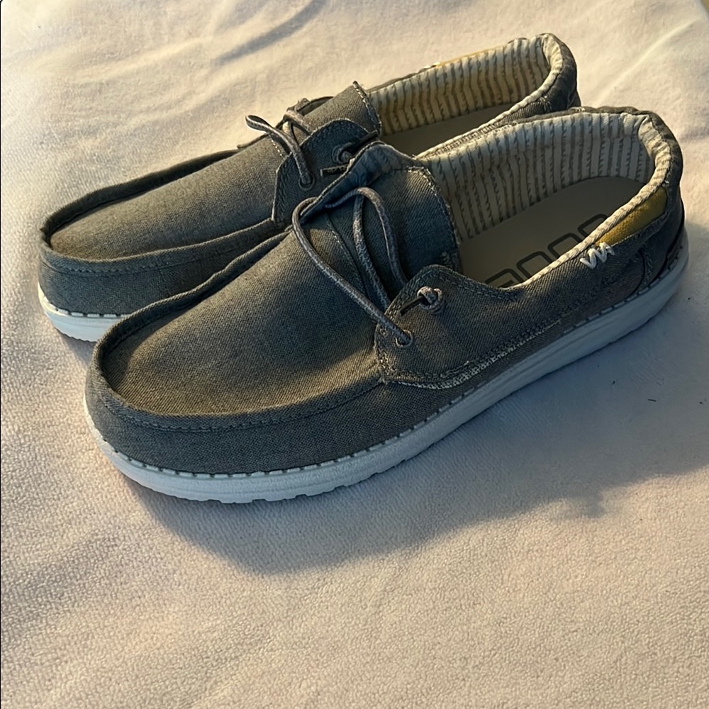 Hey Dude Men's Gray Casual Shoes